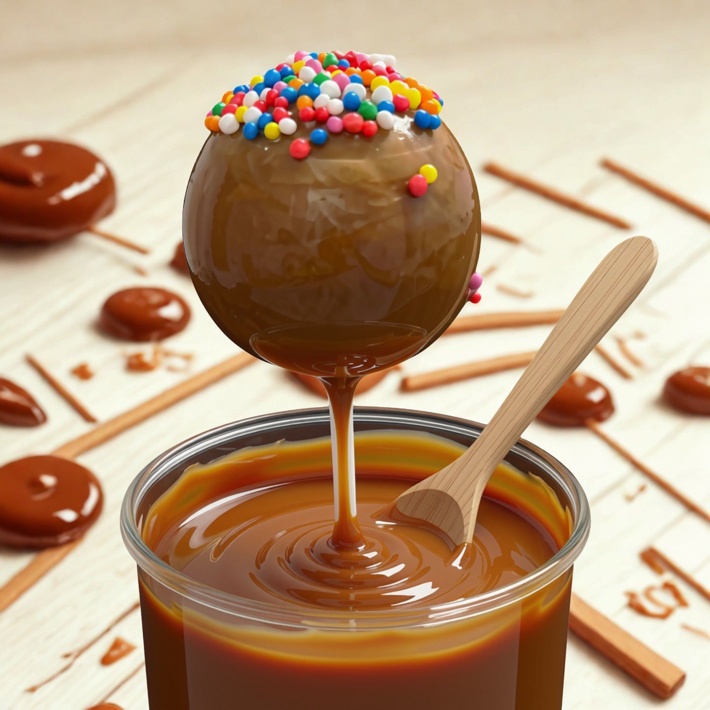 CARAMEL CAKE POP