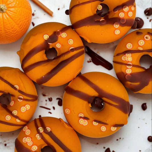 CHOC ORANGE DONUT